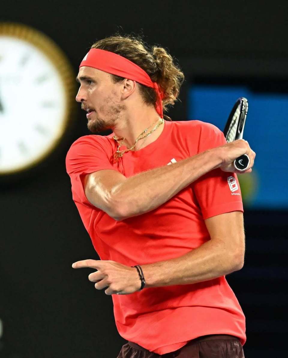 关于戴维斯杯完胜澳网，兹维列夫高光表现的信息